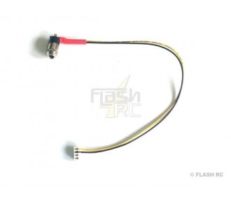 Kabel, Adapter und Simulatorzubehör - PPM-Adapter (Stereo-Rot) Jack 3.5mm für DC/DS16 Jeti - FLASH RC