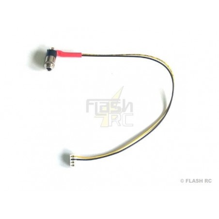 Cavi, adattatori e accessori per simulatori - Adattatore jack 3,5 mm PPM (rosso stereo) per DC/DS16 Jeti - FLASH RC