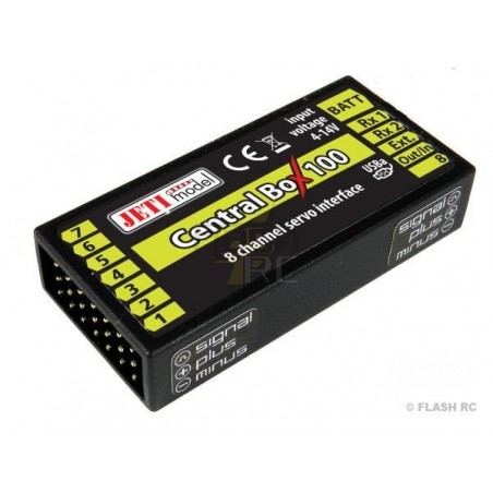 Box (Powerbox, Emcotec, Jeti, ...) - Central Box 100 Jeti - FLASH RC