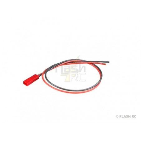 Cavi per batterie, motori, ecc. - Presa JST-BEC 0,5mm², 30cm Qualità tedesca Muldental - FLASH RC