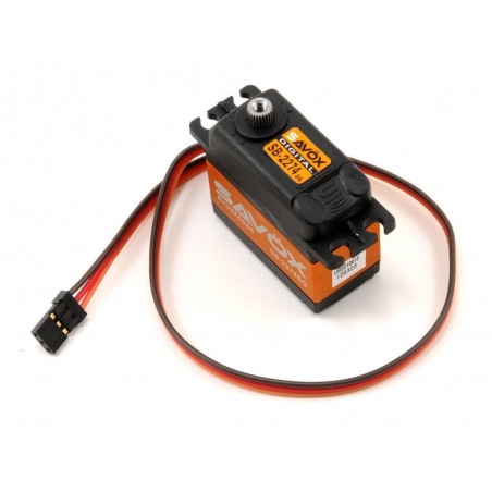 Servo numérique standard Savox SB-2274SG Brushless (69g, 25kg.cm, 0.08s/60°) - FLASH RC