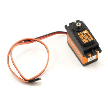Servos - Savox SC-1257TG titanio servo digital estándar (52g, 10kg.cm, 0.07s/60°) - FLASH RC