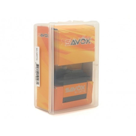 Servos - Savox SC-1257TG titanio servo digital estándar (52g, 10kg.cm, 0.07s/60°) - FLASH RC