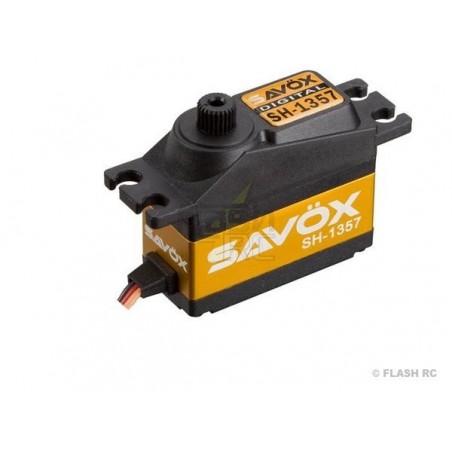 Servos - Digitales Mini-Servo Savox SH-1357 (26g, 2.6kg.cm, 0.07s/60°) - FLASH RC