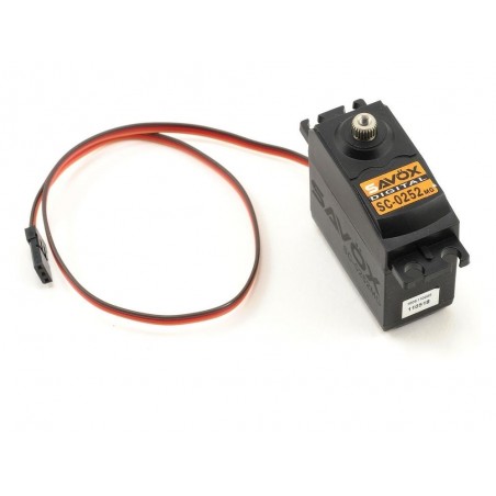 Servos - Savox SC-0252MG standard digital servo (49g, 10.5kg.cm, 0.19s/60°) - FLASH RC