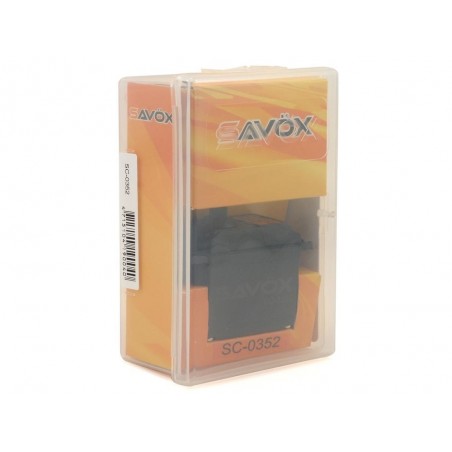 Servo numérique standard Savox SC-0352+ (42g, 6.5kg.cm, 0.14s/60°) - FLASH RC