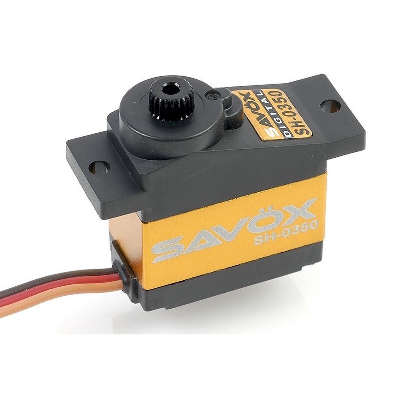 Servos - Savox SH-0350 micro digital servo (12g, 2.6kg.cm, 0.16s/60°) - FLASH RC