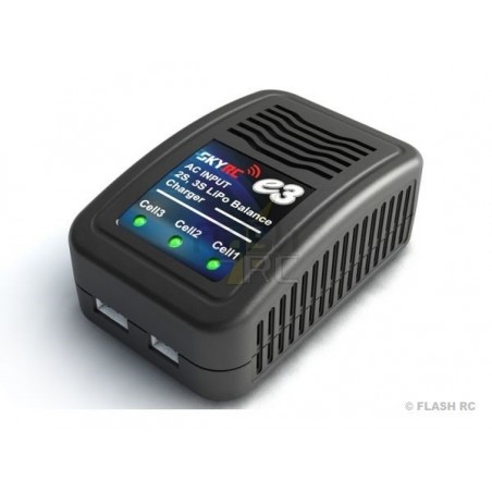 Chargeurs - Chargeur E3 V2 2-3S Lipo 11W 220V SkyRC - FLASH RC
