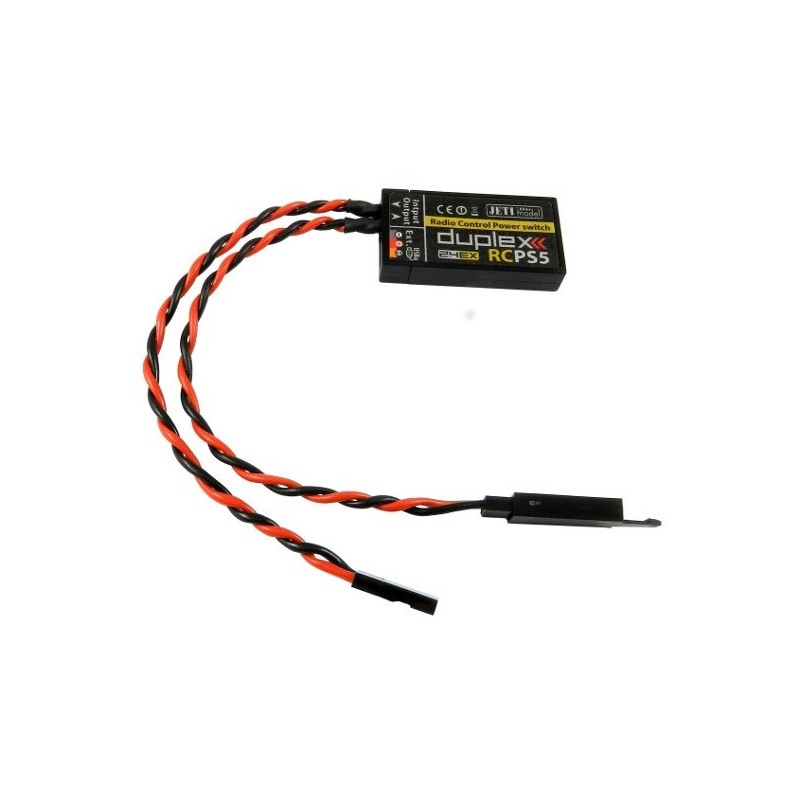 Interrupteurs électroniques / magnétiques - Interrupteur RC Power Switch 5A JR - Jeti - FLASH RC
