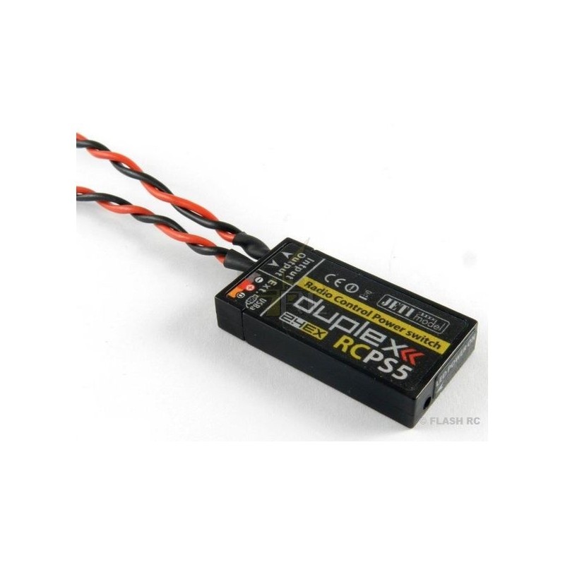 Electronic / magnetic switches - RC Power Switch 5A JR - Jeti - FLASH RC