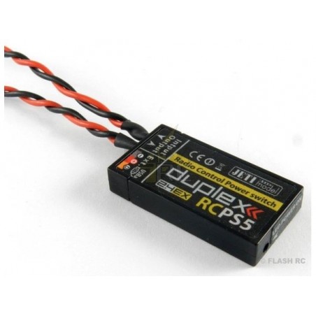 Interruptores electrónicos / magnéticos - RC Power Switch 5A JR - Jeti - FLASH RC