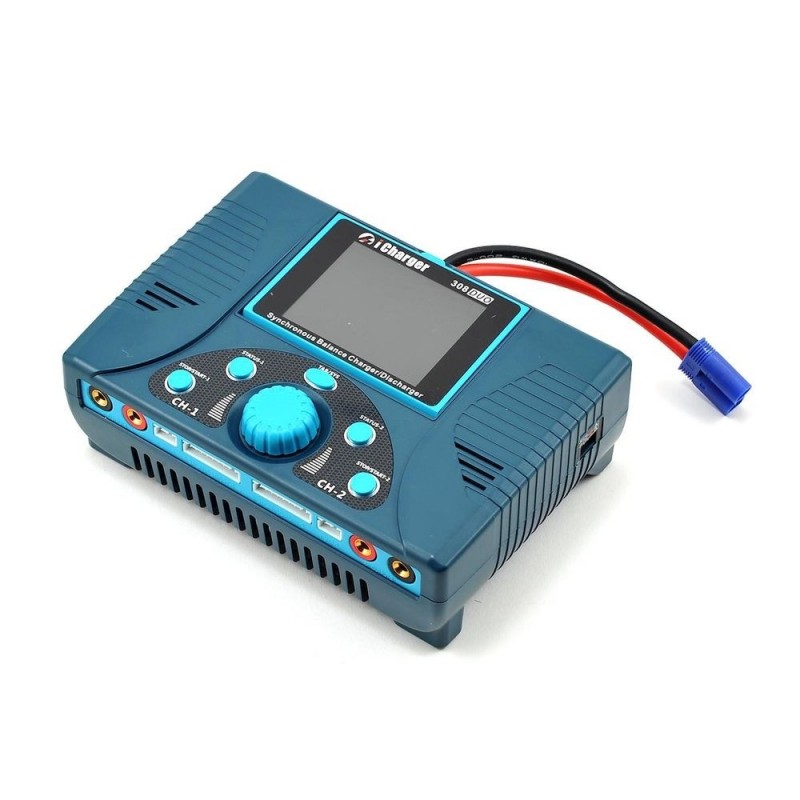 Ladegeräte - Ladegerät 308DUO 1300W 12V Icharger - FLASH RC