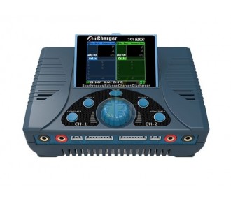 Chargeurs - Chargeur 308DUO 1300W 12V Icharger - FLASH RC 2