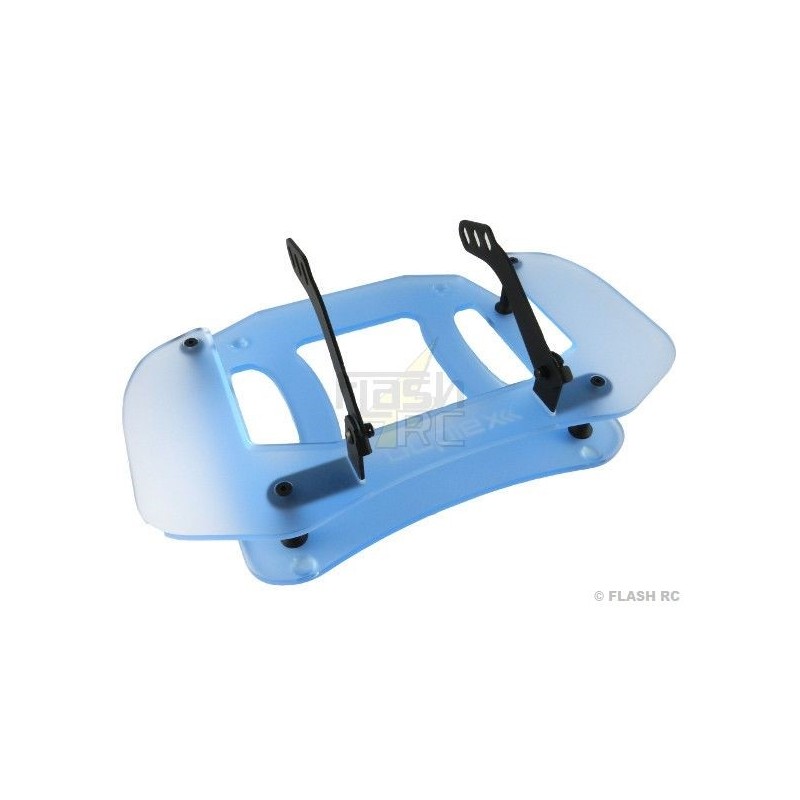 Für Tx JETI - Pult Acryl blau für DS14/16 Jeti - FLASH RC