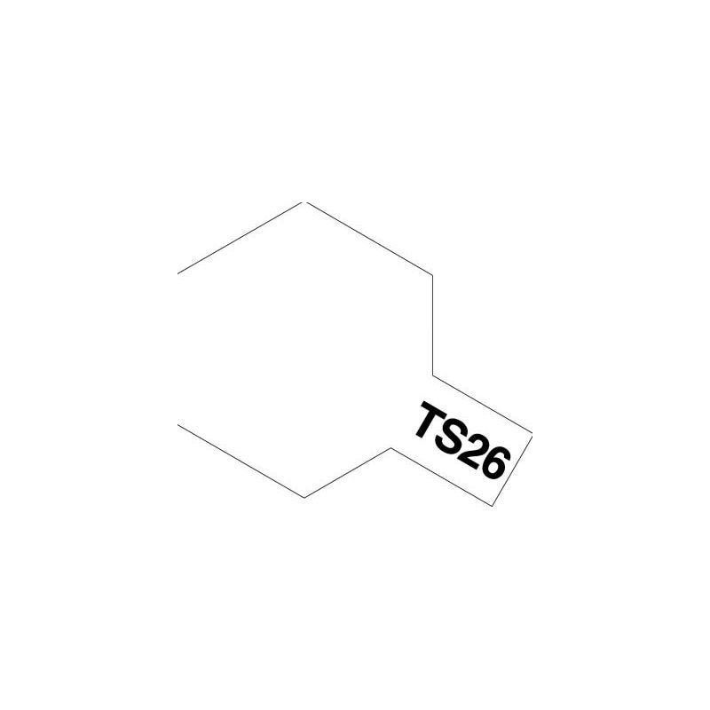 TS 100ml TAMIYA Acrylfarbe - TAMIYA TS26 FARBE WEISS PUR BRILLANT - FLASH RC