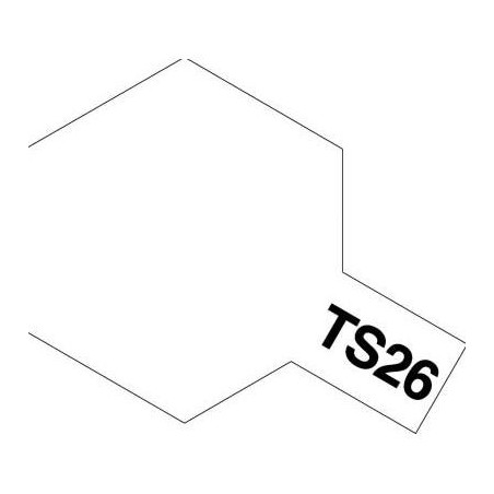 Acrylic paints TS 100ml TAMIYA - TAMIYA TS26 PURE WHITE BRILLIANT - FLASH RC