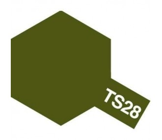 Acrylic paints TS 100ml TAMIYA - TAMIYA TS28 OLIVE GREEN 2 MAT - FLASH RC
