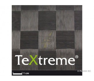 Tejido TeXtreme® Carbon (Spread Tow Fabric) 80 g/m² liso - 1m x 1m