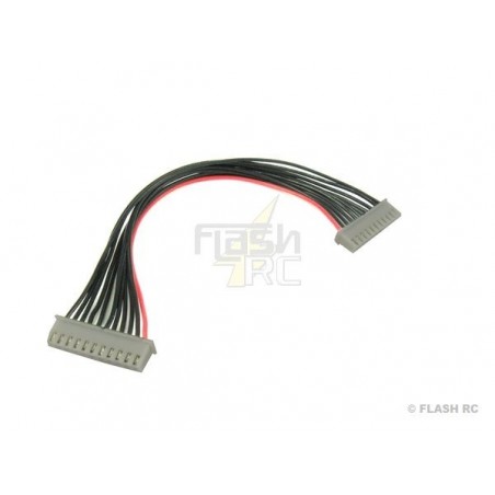 Accessoires chargeurs - Cordon équilibrage 11 pins -> 11 pins Icharger - FLASH RC