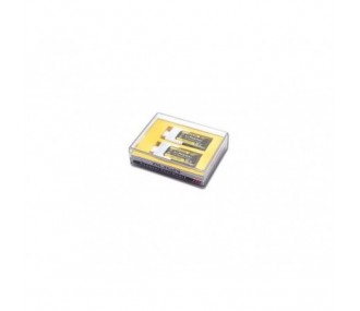 T-REX 150 - HBP02501 - Batterie Lipo 2S 7.4V  300mAh (2 pcs) - T-REX 150 Align - FLASH RC 2