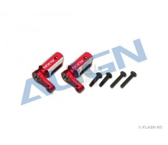 T-REX 150 - H15H002XX - Pieds de pales alu - T-REX 150 Align - FLASH RC