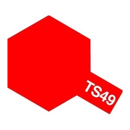 TS 100ml TAMIYA Acrylfarbe - TAMIYA FARBE TS49 BRILLANT ROT - FLASH RC