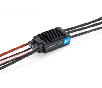 Brushless - Controlador Brushless 2-6S 80A BEC FLYFUN V5 HOBBYWING - FLASH RC