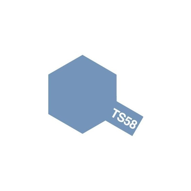 PEINTURE TAMIYA TS58 BLEU CLAIR NACRE - FLASH RC