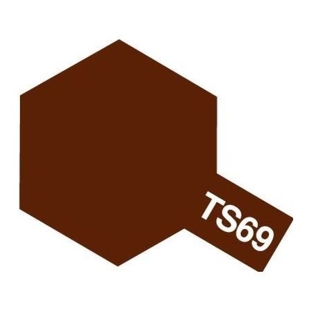 Vernici acriliche TS 100ml TAMIYA - TAMIYA PAINT TS69 BROWN LINO - FLASH RC