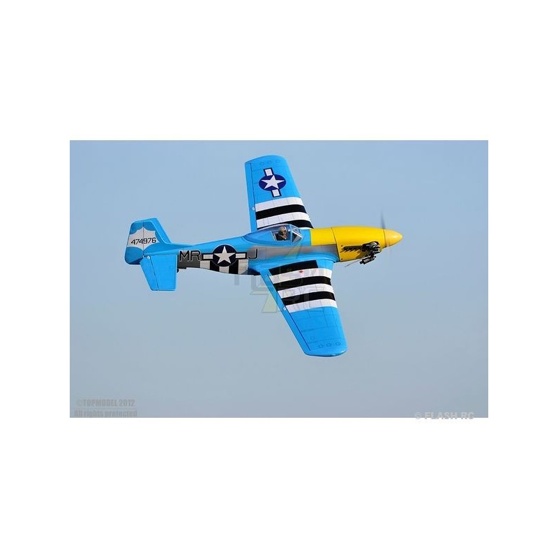 Avion VQ model P-51D Obsession 46 ARF env.1.52m - FLASH RC