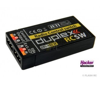 Interruttori elettronici/magnetici - Interruttore Duplex 2.4EX RCSW Jeti - FLASH RC