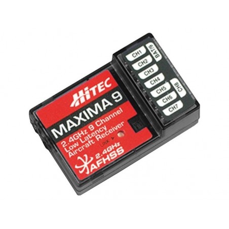 Receptor Hitec Maxima 9 canales 2,4Ghz