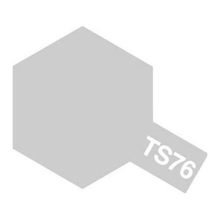 Acrylic paints TS 100ml TAMIYA - TAMIYA PAINT TS76 LIGHT SILVER METAL - FLASH RC