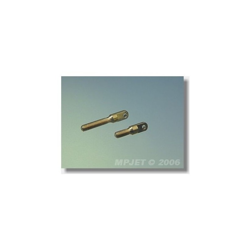Guignols - Screw-in brass guignol ø3 long Mp Jet (10pcs) - FLASH RC