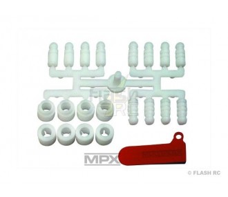 Verrous d'ailes MULTIlock UNI-Set Multiplex - FLASH RC