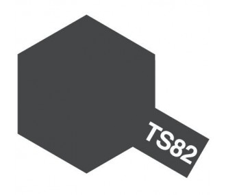 Acrylic paints TS 100ml TAMIYA - TAMIYA PAINT TS82 RUBBER BLACK - FLASH RC