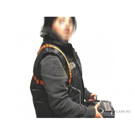 Cinghie, ganci, supporti - Cinghia trasversale comfort per Profi TX Multiplex - FLASH RC
