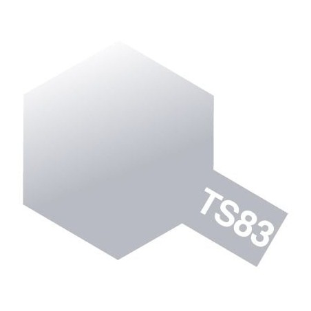 Acrylic paints TS 100ml TAMIYA - TAMIYA PAINT TS83 SILVER METAL - FLASH RC