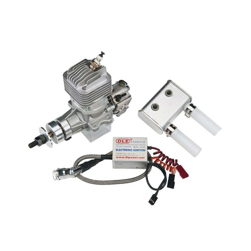 Gasoline engines - 2 stroke gasoline engine DLE-20RA - Dle Engines - FLASH RC