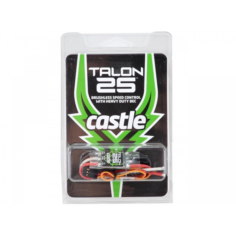 Senza spazzole - Castle Creations TALON 25A 2-6S BEC 3A - FLASH RC