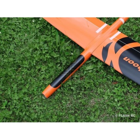 Motoplaneurs RC - E-Typhoon tout fibre env.2.00m orange et noir RCRCM - FLASH RC