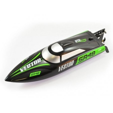 Bateau Vitesse Racent Vector SR48 Brushless ARTR Volantex - FLASH RC