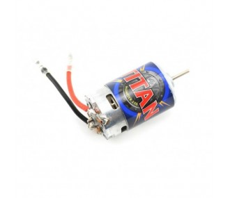 Motores con escobillas para coches RC - Motor Traxxas Titan 550 21T 14V 3975 - FLASH RC