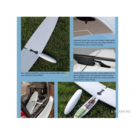 RC-Segelflugzeuge - Libelle F3K ca.1,20m DREAM FLIGHT - FLASH RC