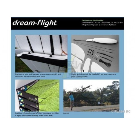 Planeurs RC - Libelle F3K env.1,20m DREAM FLIGHT - FLASH RC