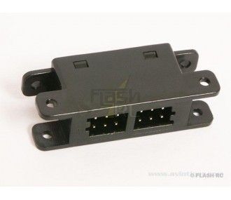 SBUS Futaba Zubehör und Anschlussmöglichkeiten - SBUS Futaba Zentral-Hub mit 4 Steckdosen 10A - FLASH RC 2