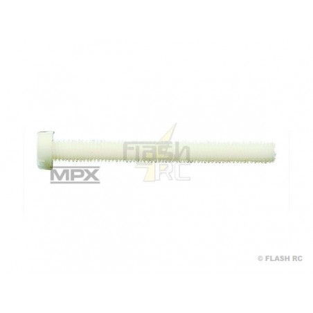 Viti in nylon - Viti in nylon M4x18mm Multiplex (10 pz) - FLASH RC