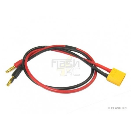 Pour batteries de propulsion - Cordon de charge XT90  Ø4mm L:50cm Muldental - FLASH RC