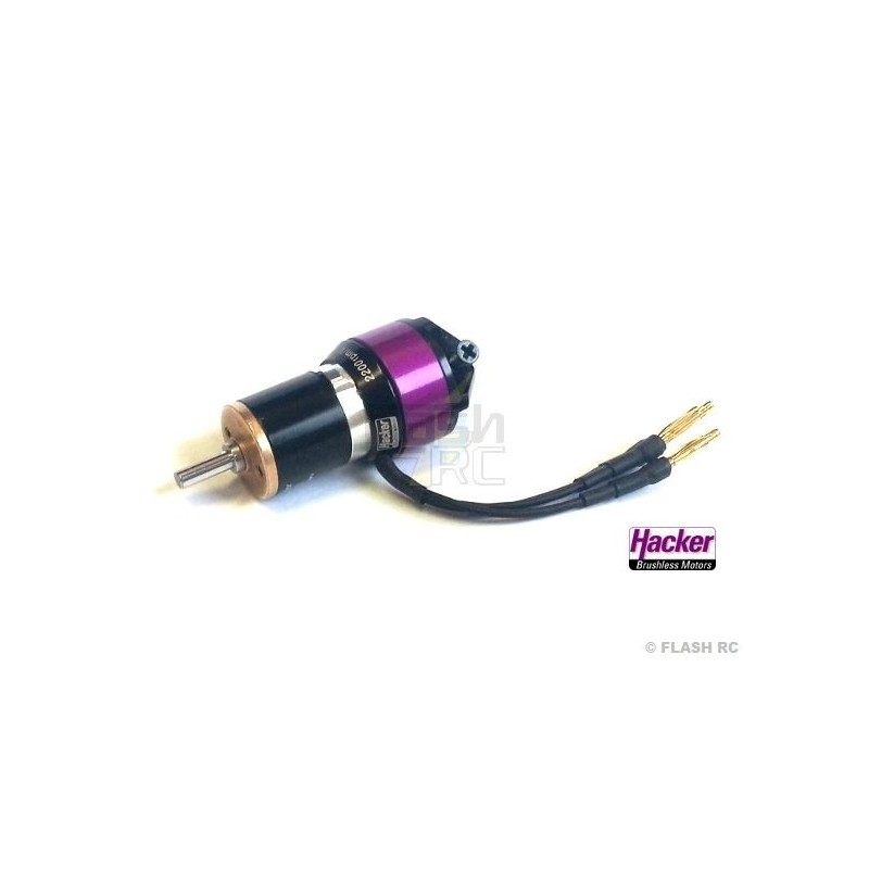 Moteurs réductés - A10 7L V2 Hacker + réducté 4,4:1 - FLASH RC