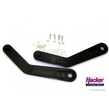 Pièces pour Paramoteurs RC / Parapentes RC - Bras plastique ultra résistants pour Para RC (2 pcs) Hacker - FLASH RC